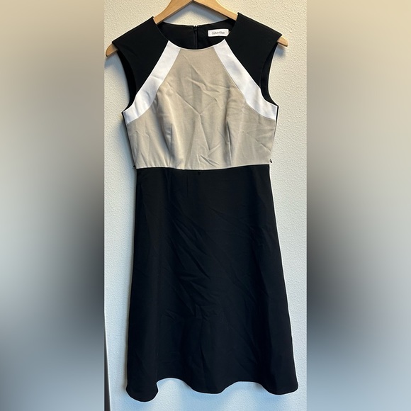 🎊2 for $20🎊 Calvin Klein Color Block Dress - Picture 1 of 5